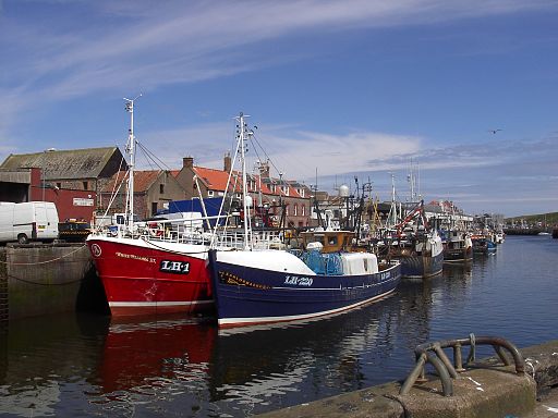Eyemouth Harbour served by ​​​​​​​​​​​​​​​​​​Dunbar skip Hire